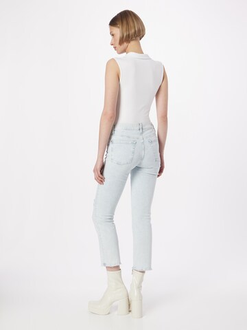 7 for all mankind Слим фит Дънки в синьо