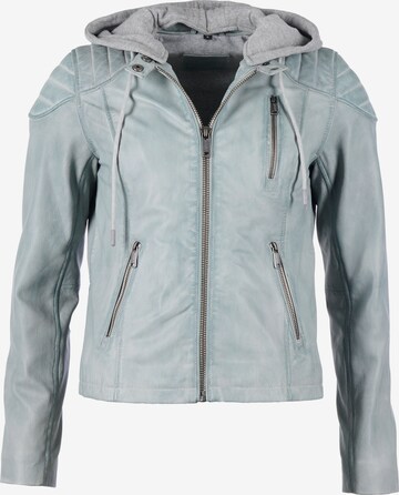 MUSTANG Between-Season Jacket in Blue: front