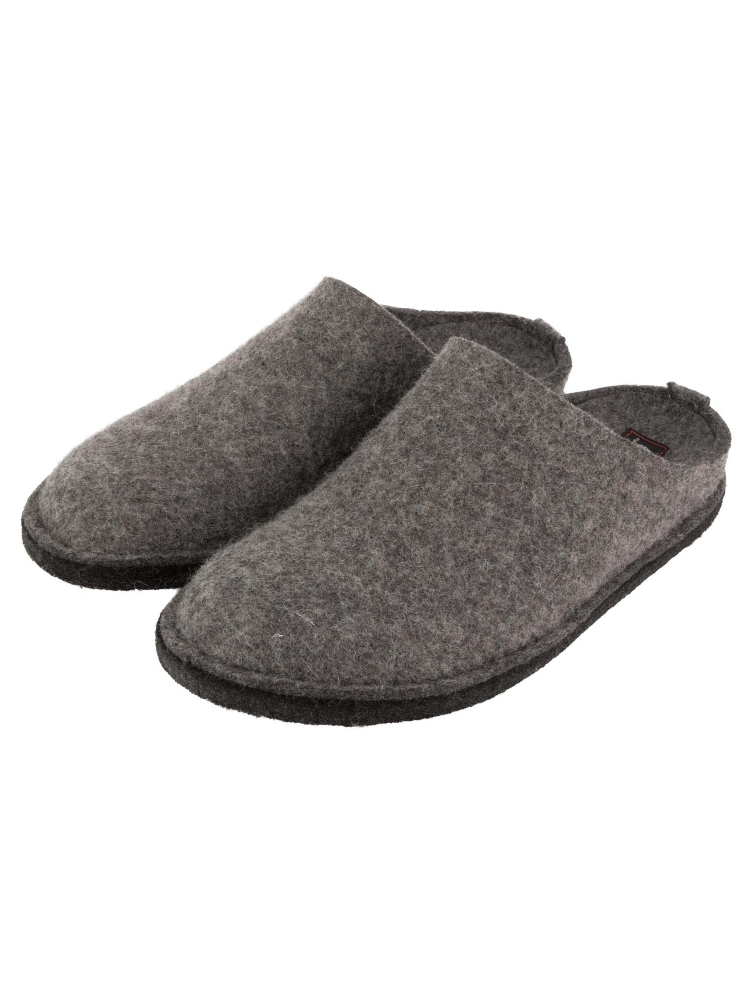 HAFLINGER Mules 'Flair Soft' in Grey