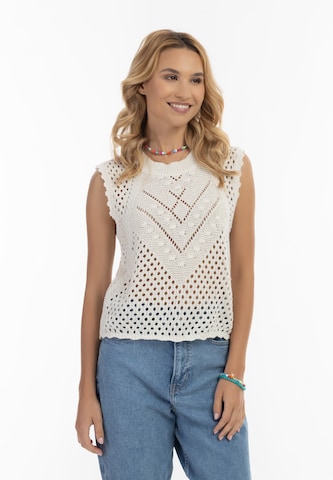 IZIA - Jersey en blanco: frente