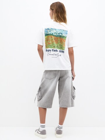 Pull&Bear Póló - fehér