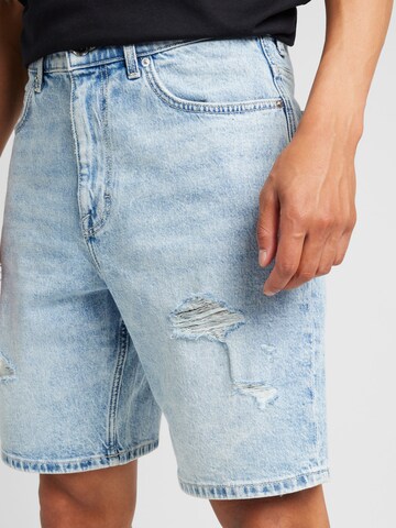 Regular Jean QS en bleu