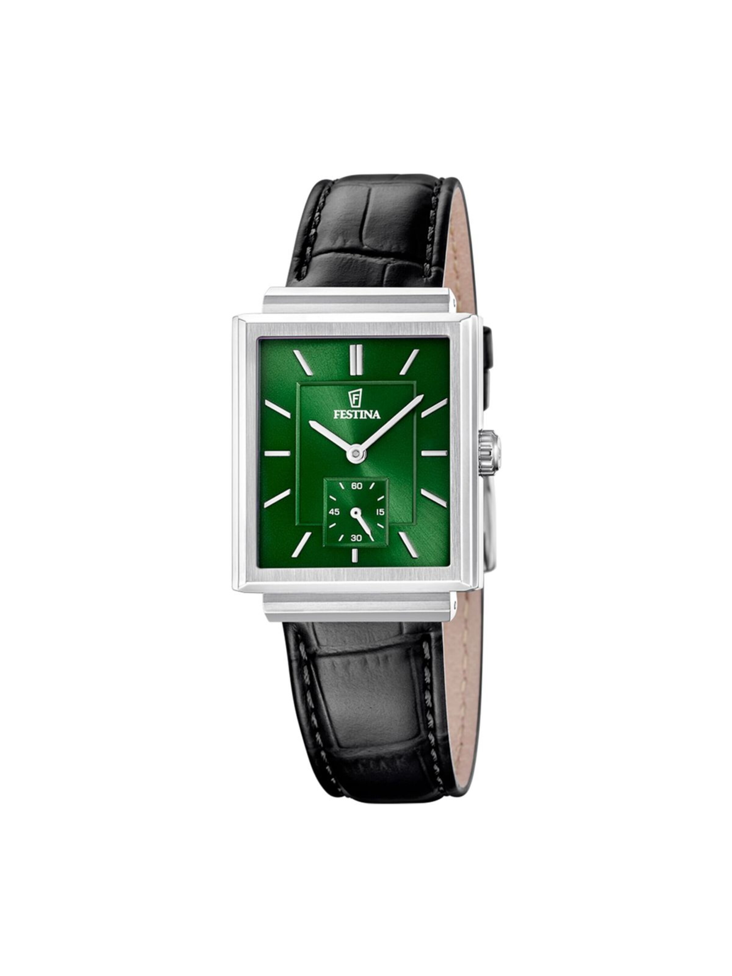 Montre à affichage analogique 'Watch On The Square' FESTINA en vert : devant