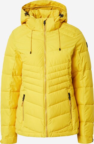 KILLTEC Outdoor Jacket 'Kow' in Yellow: front