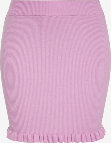 swirly Skirt in Pink: front