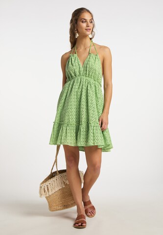 IZIA Letné šaty - Zelená