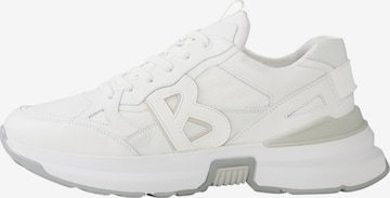 BOGNER Platform trainers 'CTP25' in White: front