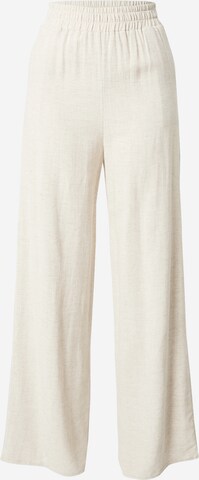 SISTERS POINT Wide leg Trousers 'GLUTI' in Beige: front