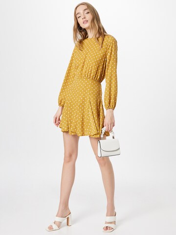 AX Paris Shirt dress in Yellow