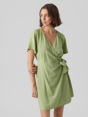 VERO MODA Šaty – zelená: přední strana