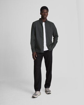 Lyle & Scott Regular fit Overhemd in Zwart: voorkant