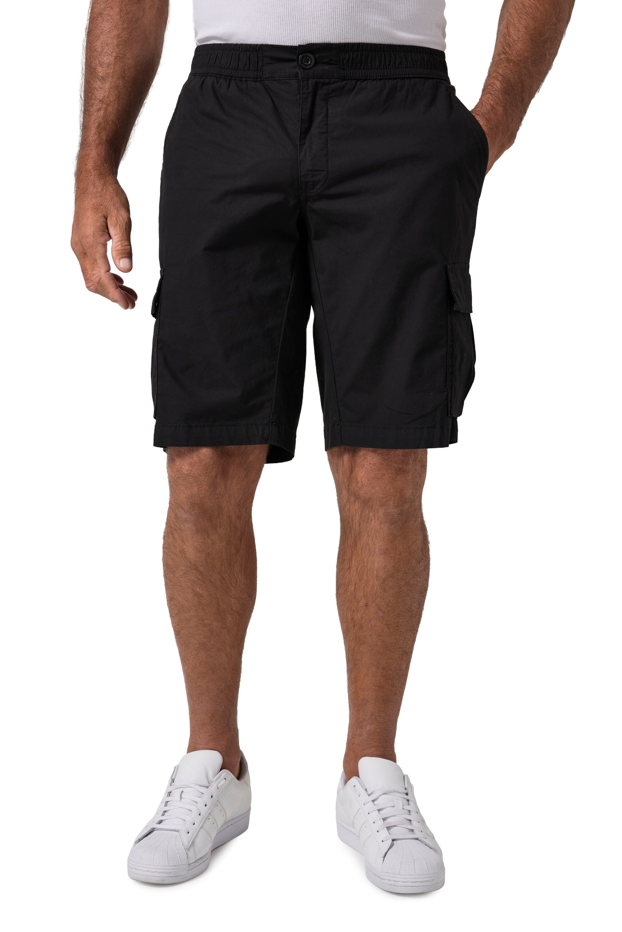 JP1880 Regular Trousers in Black: front