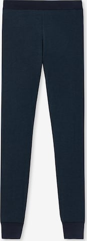 SCHIESSER Skinny Leggings in Blue: front