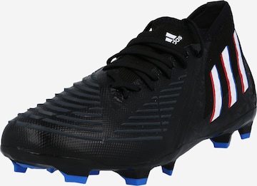 Ghete de fotbal 'Predator Edge.2 Firm Ground' de la ADIDAS SPORTSWEAR pe negru: față