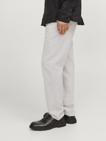 JACK & JONES Regularen Chino hlače 'Ace Summer' | siva barva