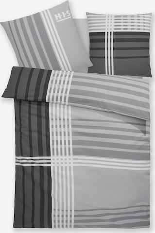 H.I.S Duvet Cover in Grey: front