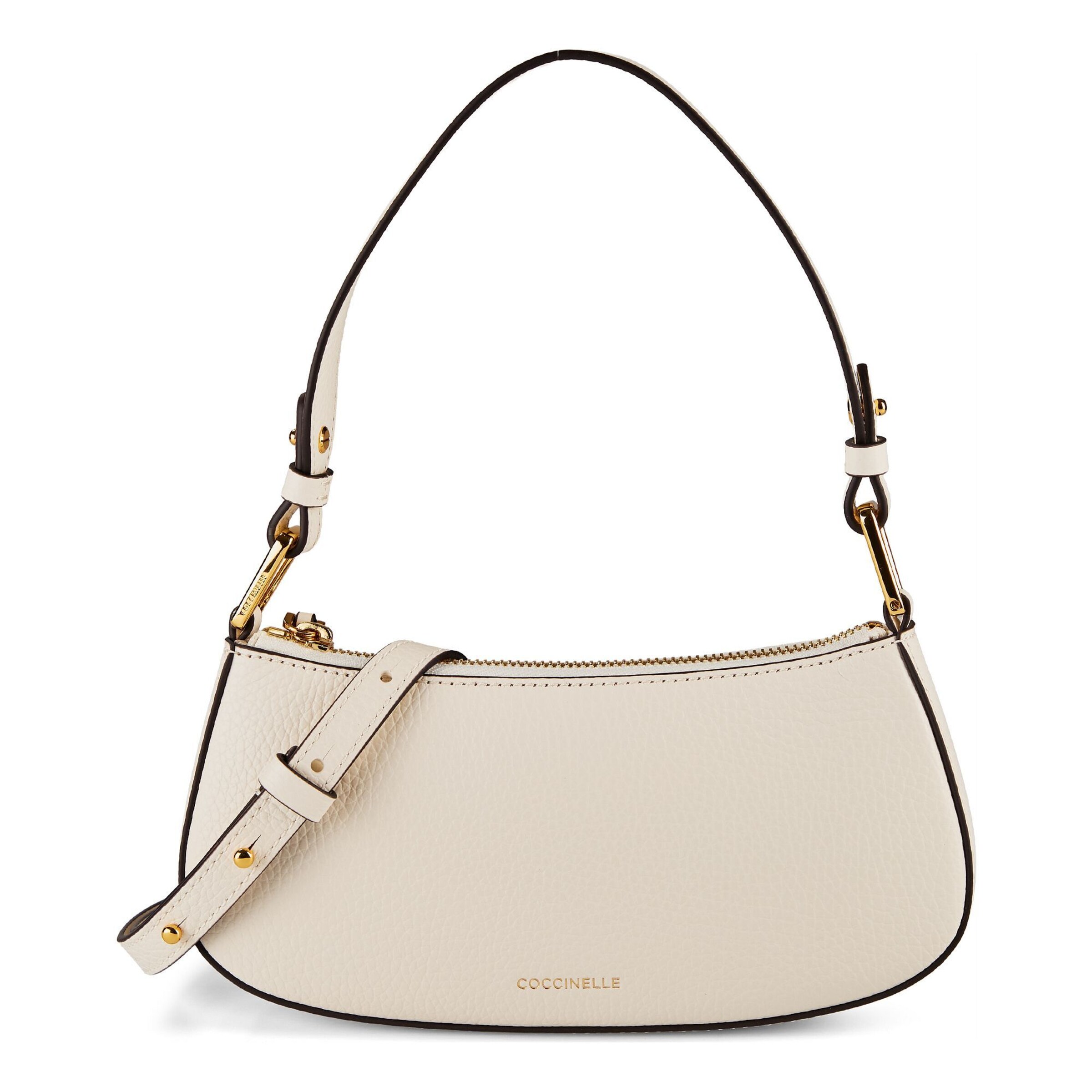 Coccinelle Schoudertas 'Merveille ' in Beige: voorkant