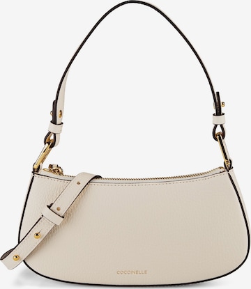 Coccinelle Schoudertas 'Merveille ' in Beige: voorkant