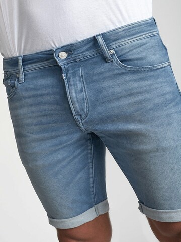 Le Temps Des Cerises Tapered Jeans in Blauw