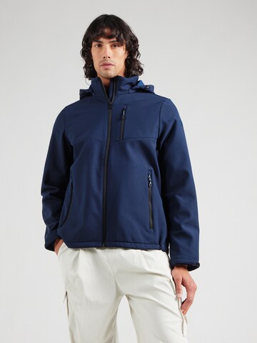 KILLTEC Яке Outdoor 'KOW 92' в синьо: отпред