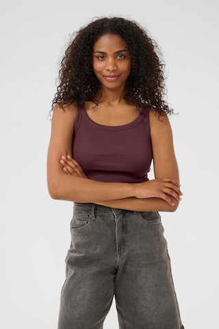 Kaffe Top 'KACarna' in Brown: front