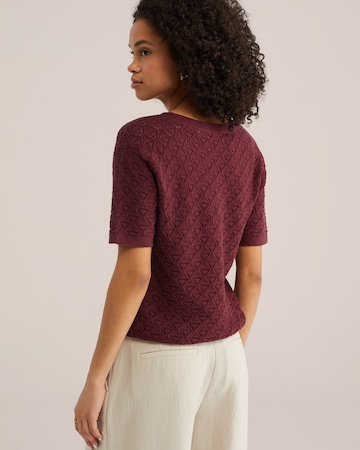 Pulover de la WE Fashion pe roșu