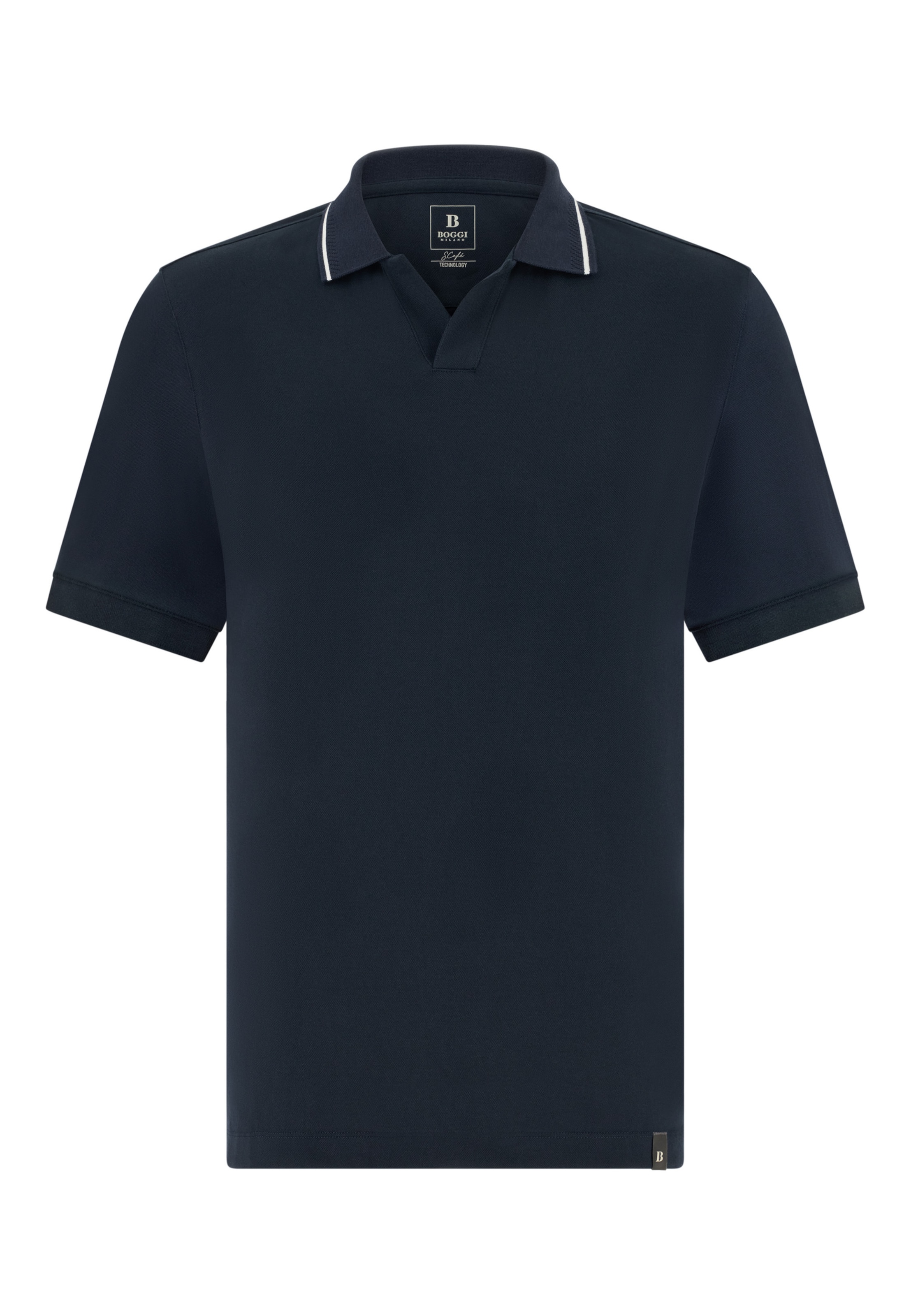 Boggi Milano Shirt in de kleur Navy, Productweergave