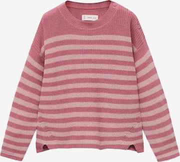 MANGO KIDS Neulepaita 'ELIZA' värissä vaaleanpunainen: etupuoli