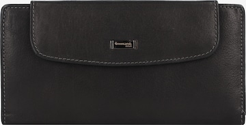 Greenland Nature Wallet in Black: front