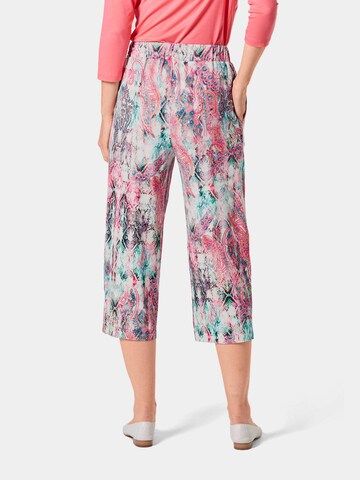 Goldner Wide leg Pants 'Louisa' in Mixed colors