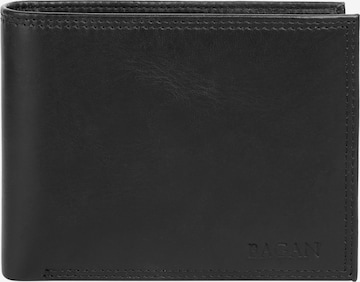 Porte-monnaies Bagan en noir : devant