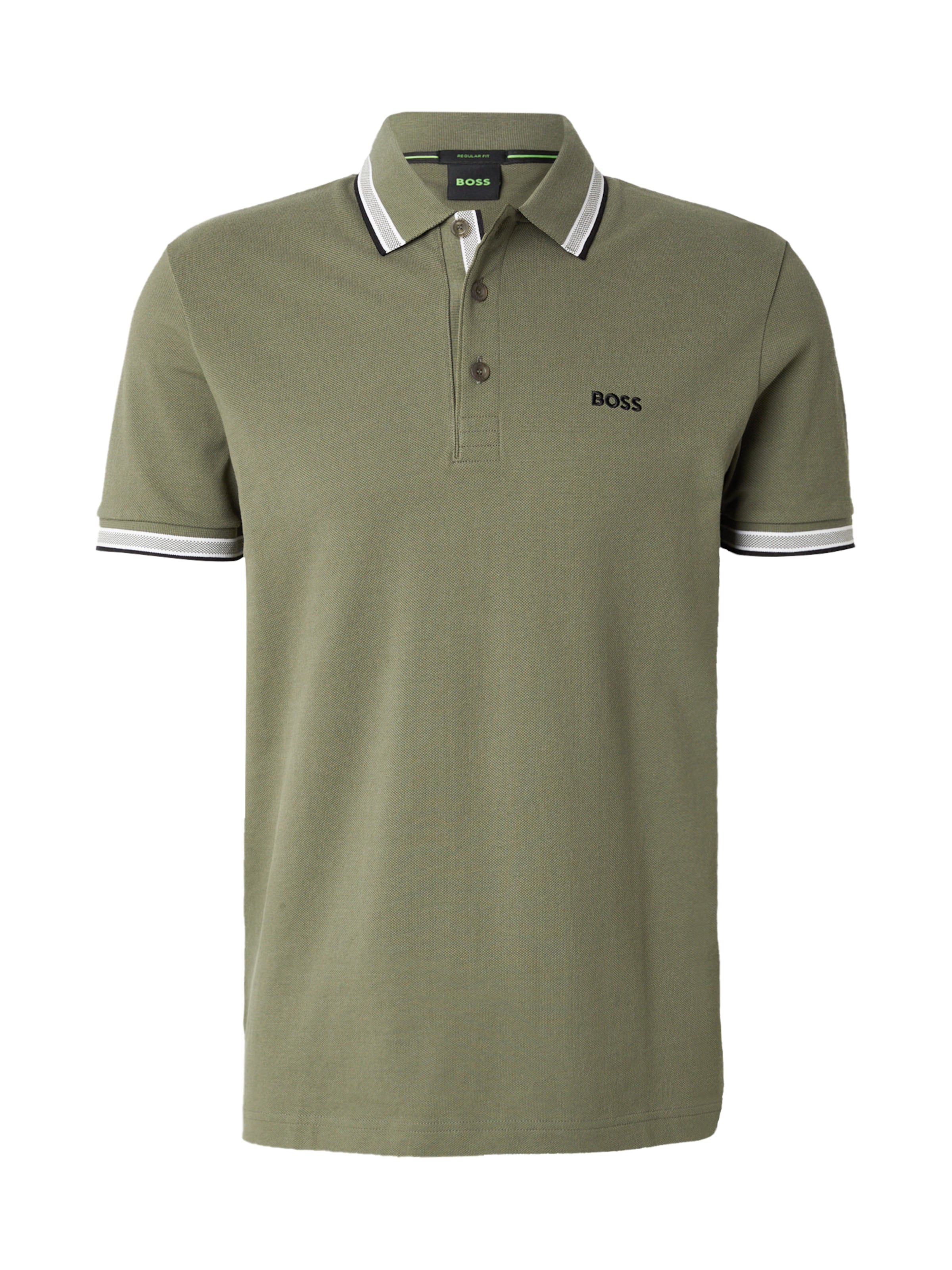 BOSS - Camiseta &#x27;Paddy&#x27; en verde: frente