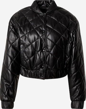 Ibana Between-Season Jacket 'Jeromy' in Black: front