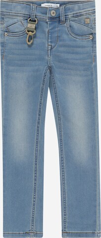 NAME IT Slimfit Jeans 'THEO' in Blau: predná strana