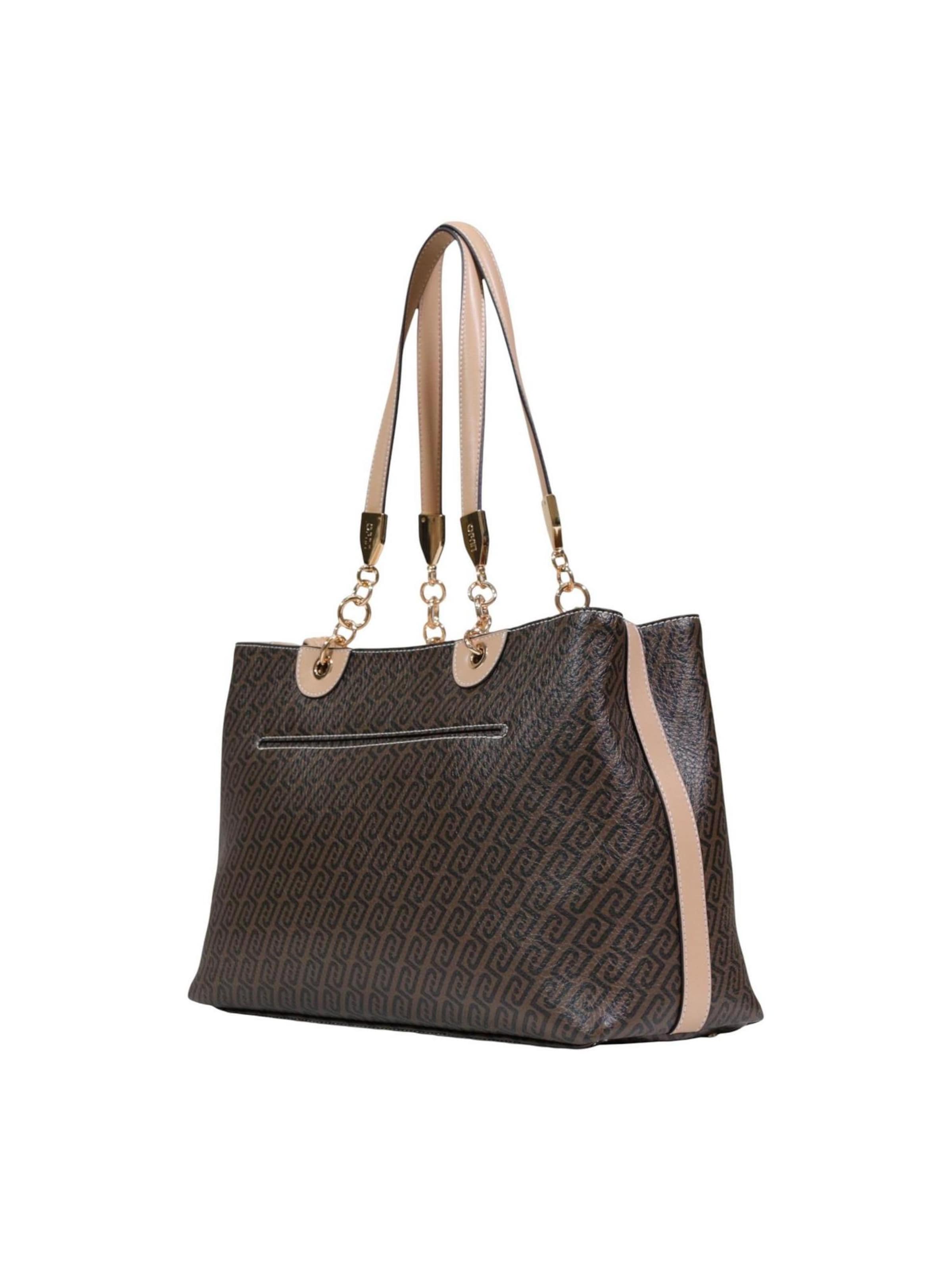 Borsa a spalla 'M TOTE AA6104 E1118' di Liu Jo in marrone