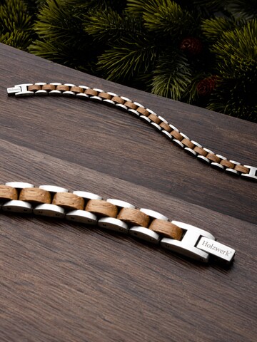 Holzwerk - Pulsera 'AMMERSEE' en plata