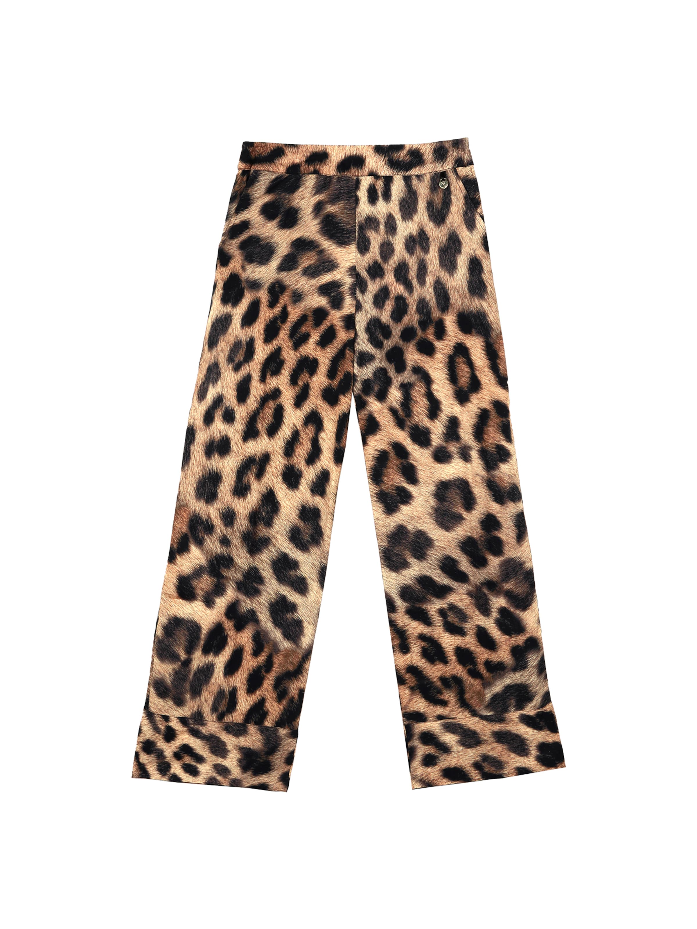 Lola CasademuntLoosefit Hlače - smeđa boja: prednji dio