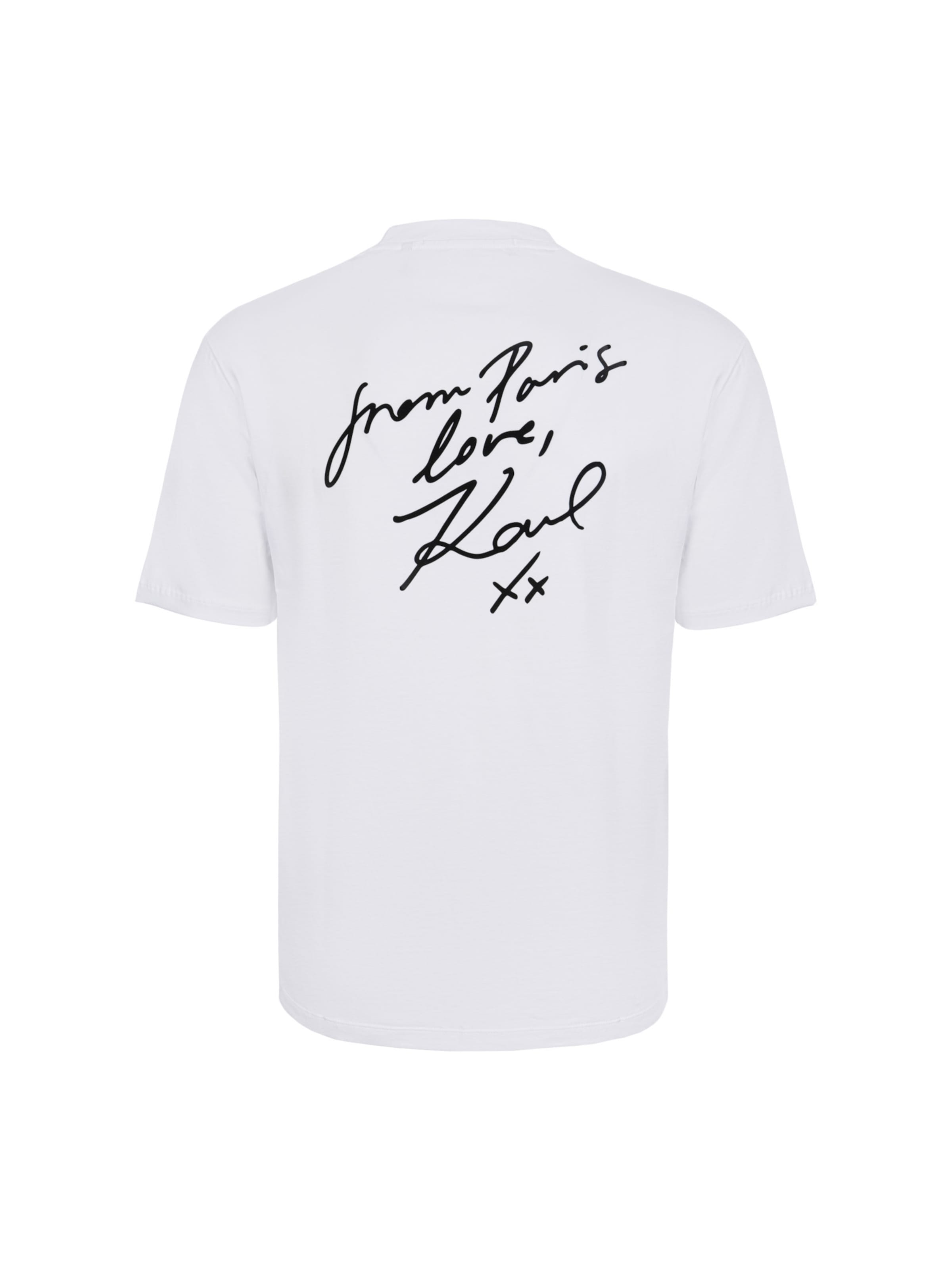 Karl Lagerfeld - Camiseta en blanco