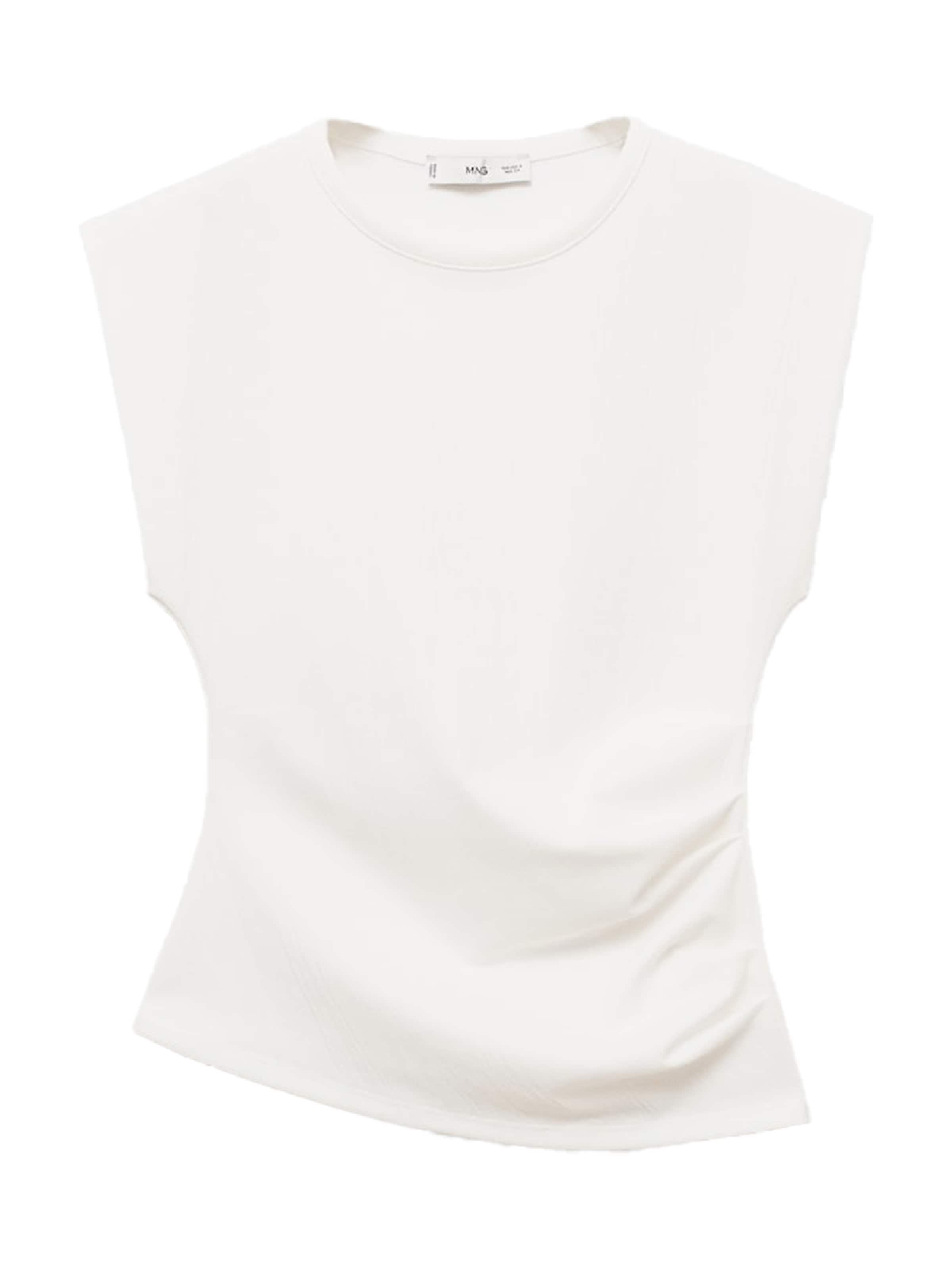 MANGO Top 'IRMA' w kolorze biały: przód