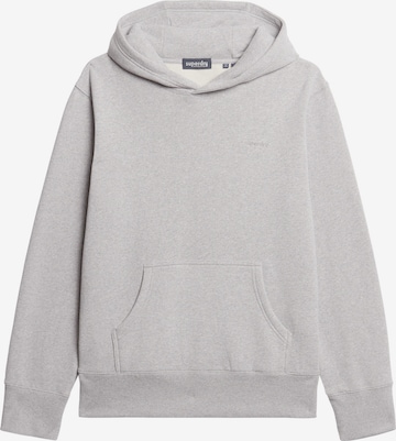 Superdry Sweatshirt in Grijs: voorkant