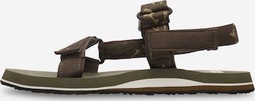 Sandales 'Monkey Caged' QUIKSILVER en vert : devant