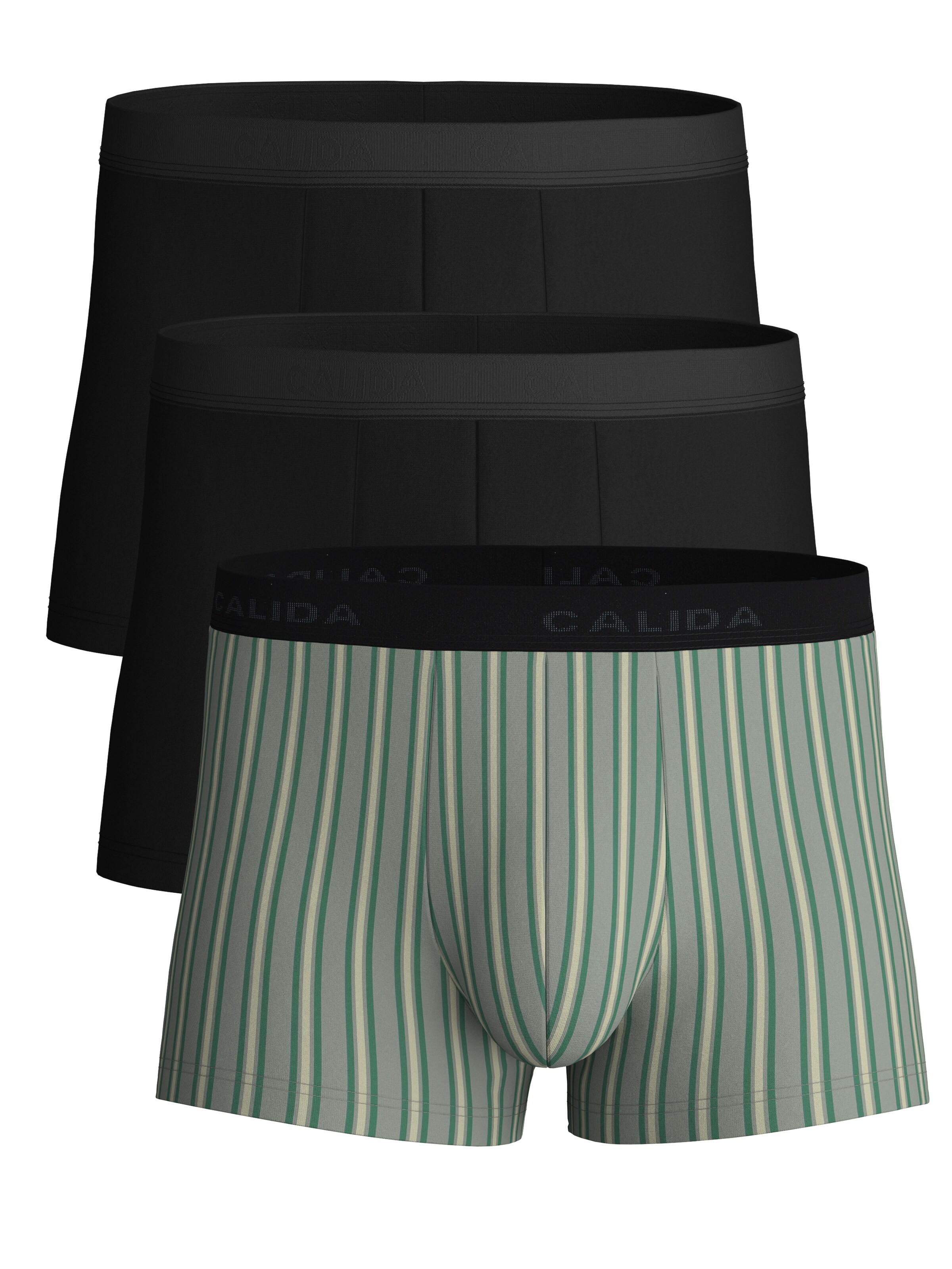 CALIDA Boxershorts in Grün: Vorderseite