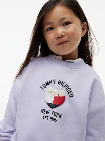 TOMMY HILFIGER - Sweatshirt em roxo