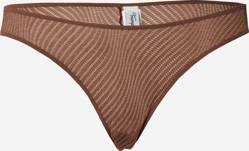 Slip 'Harmony Spotlight' TRIUMPH en marron : devant