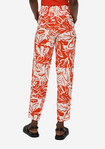 s.Oliver Loosefit Broek in Oranje