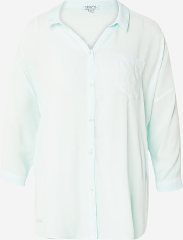 Soccx - Blusa en verde: frente