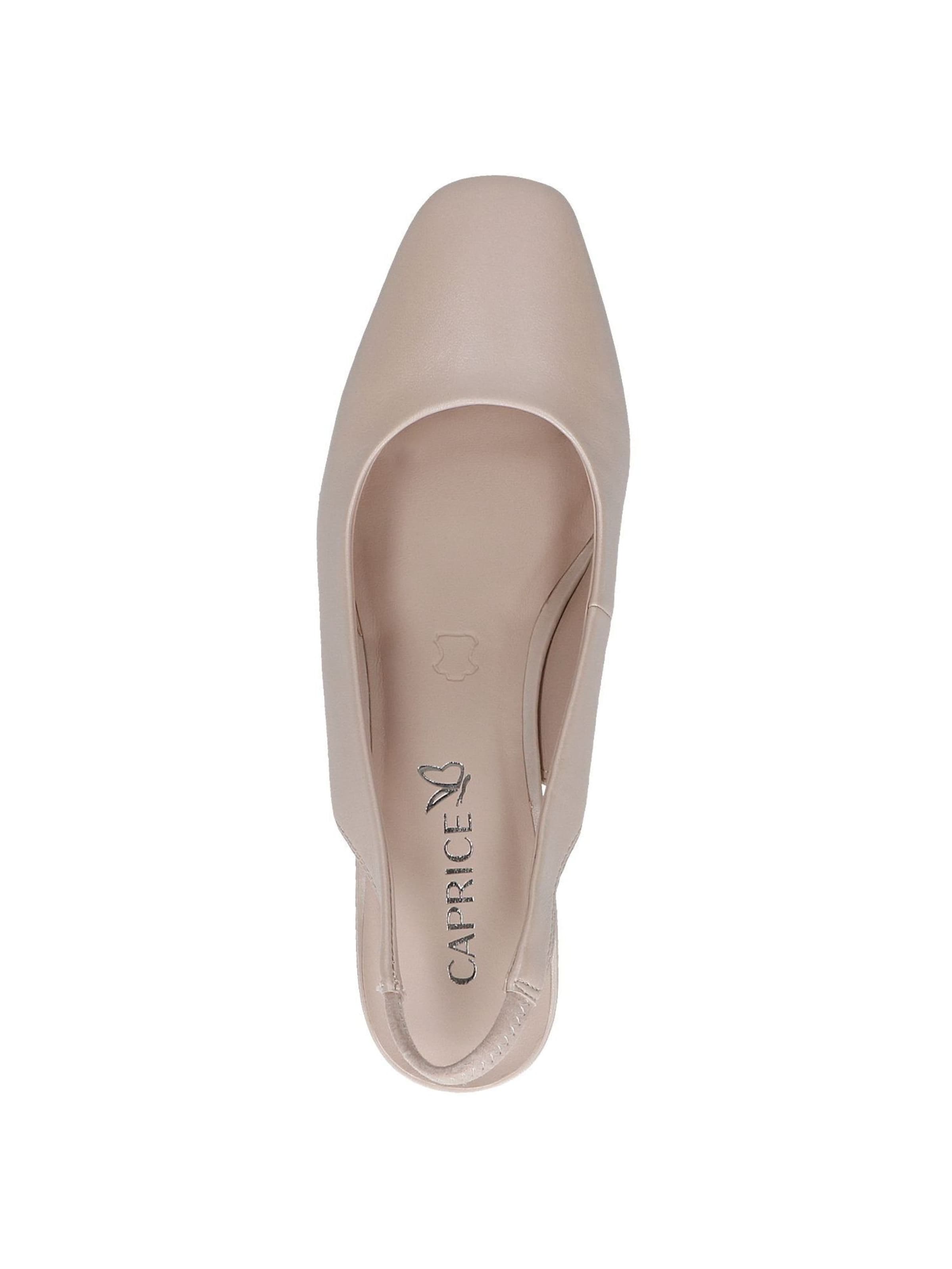 CAPRICE Slingpumps in Beige