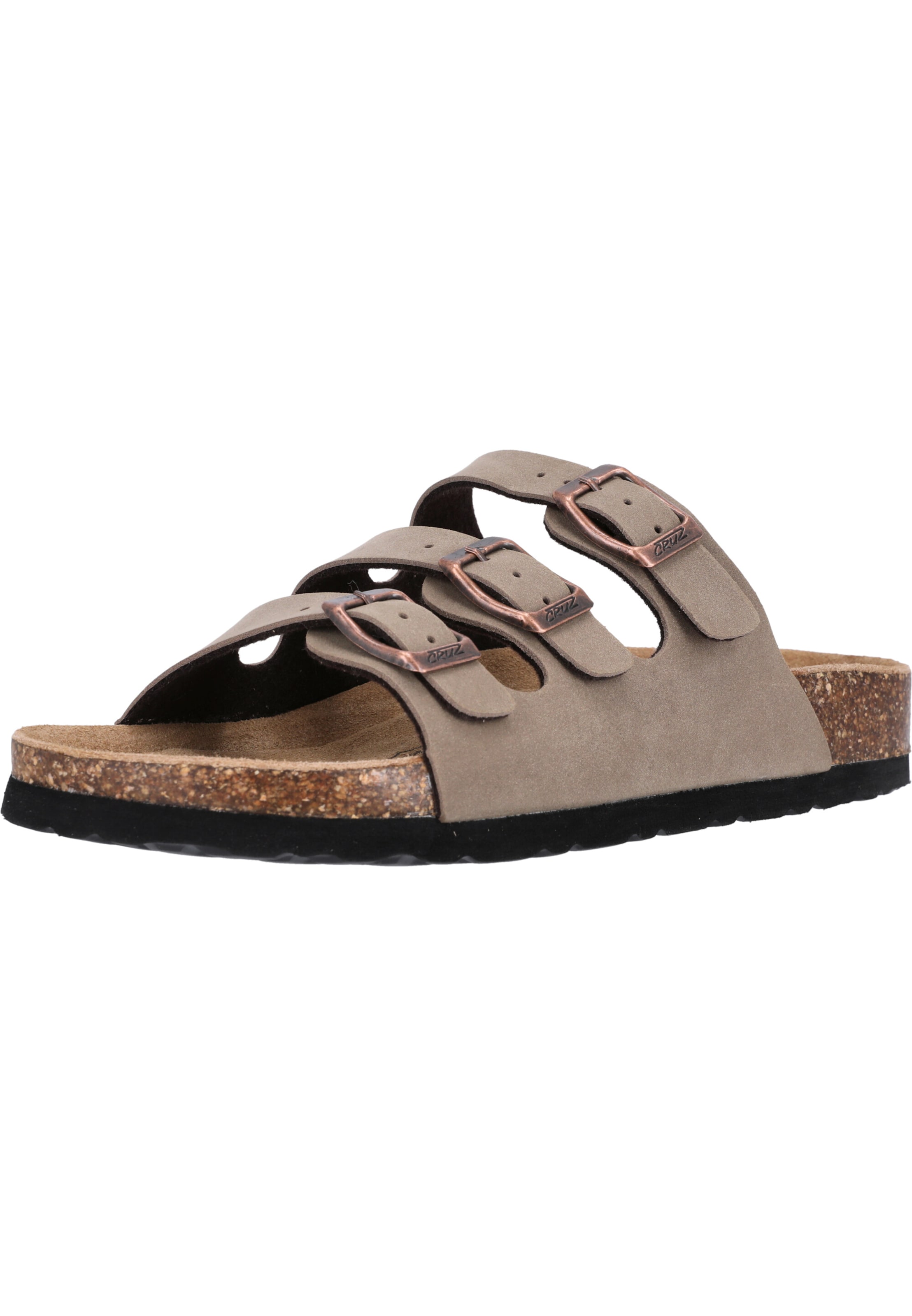 Cruz Mules 'Santa' in Beige: front