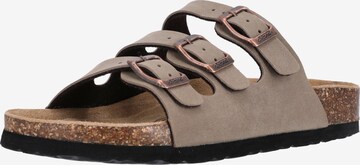 Cruz Mules 'Santa' in Beige: front