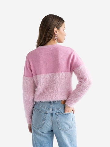 MixRay Sweater in Pink